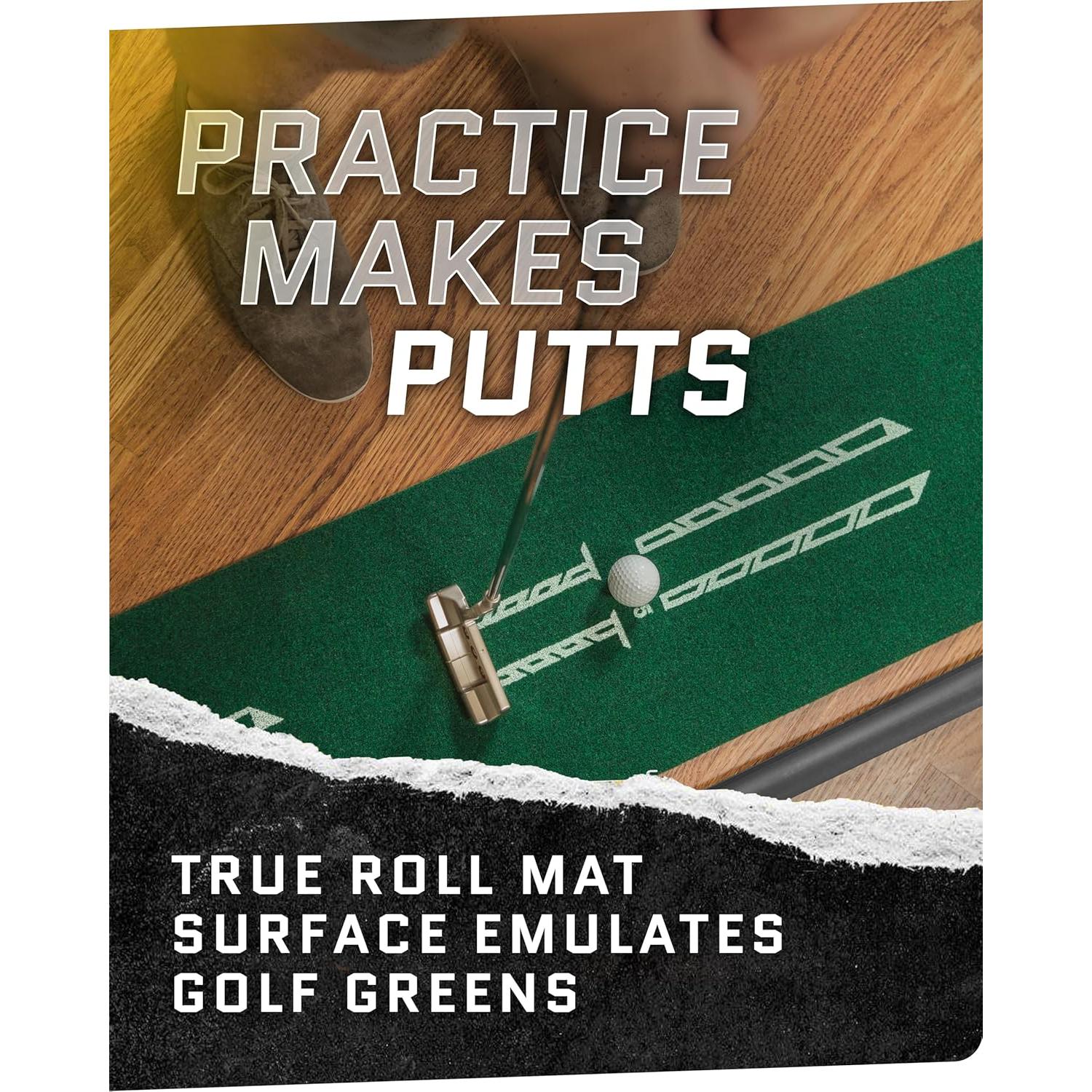 Alfombra de Putting SKLZ Accelerator Pro 2,74 m con retorno