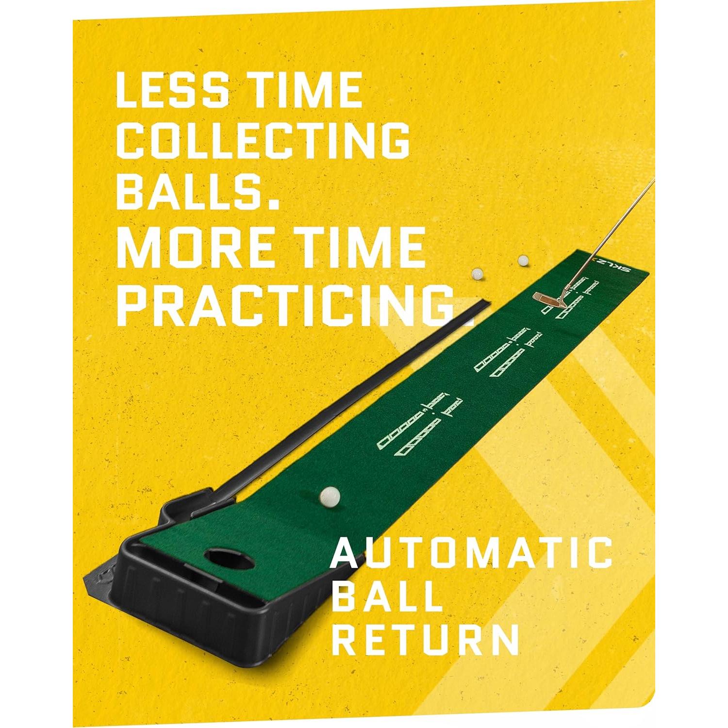 Alfombra de Putting SKLZ Accelerator Pro 2,74 m con retorno