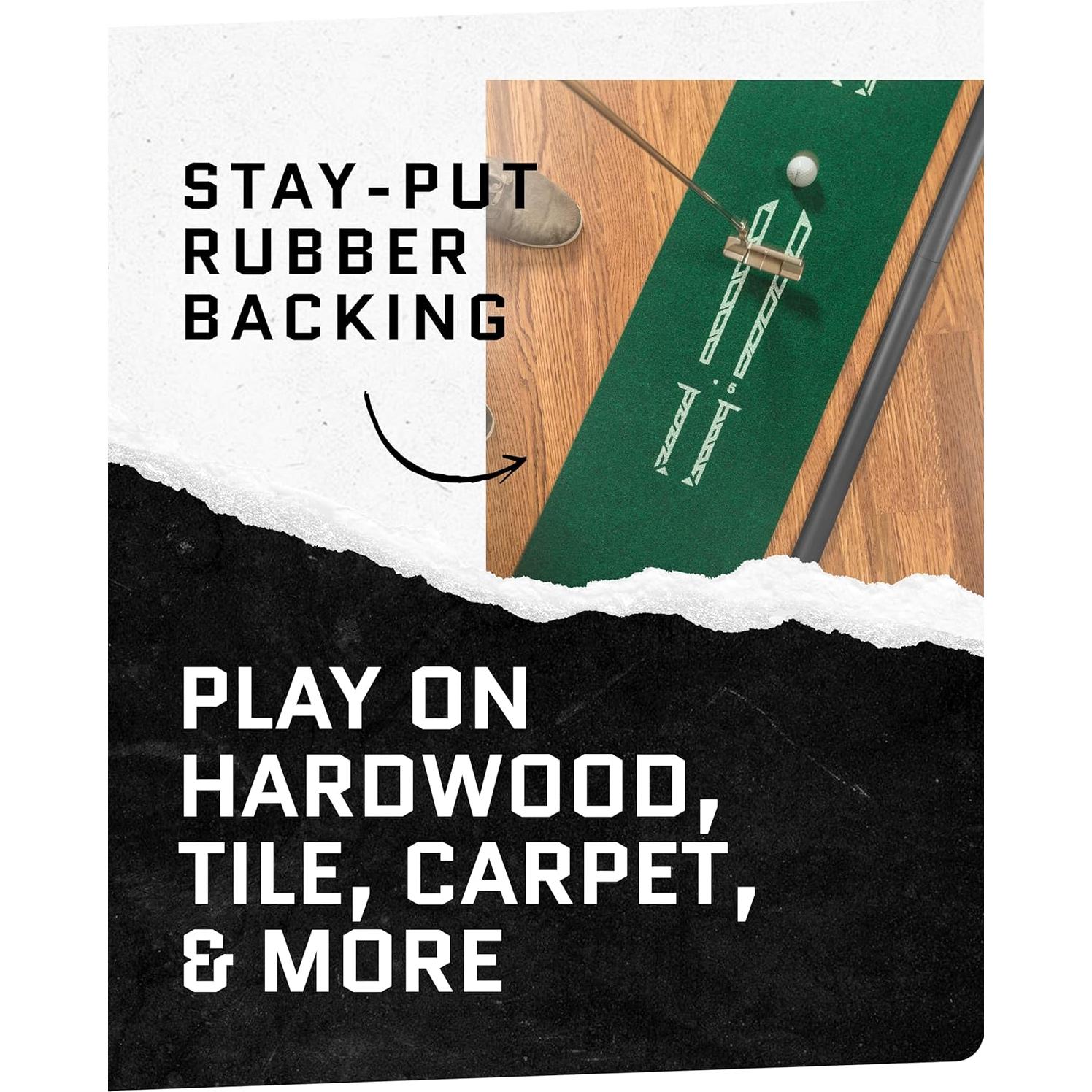 Alfombra de Putting SKLZ Accelerator Pro 2,74 m con retorno