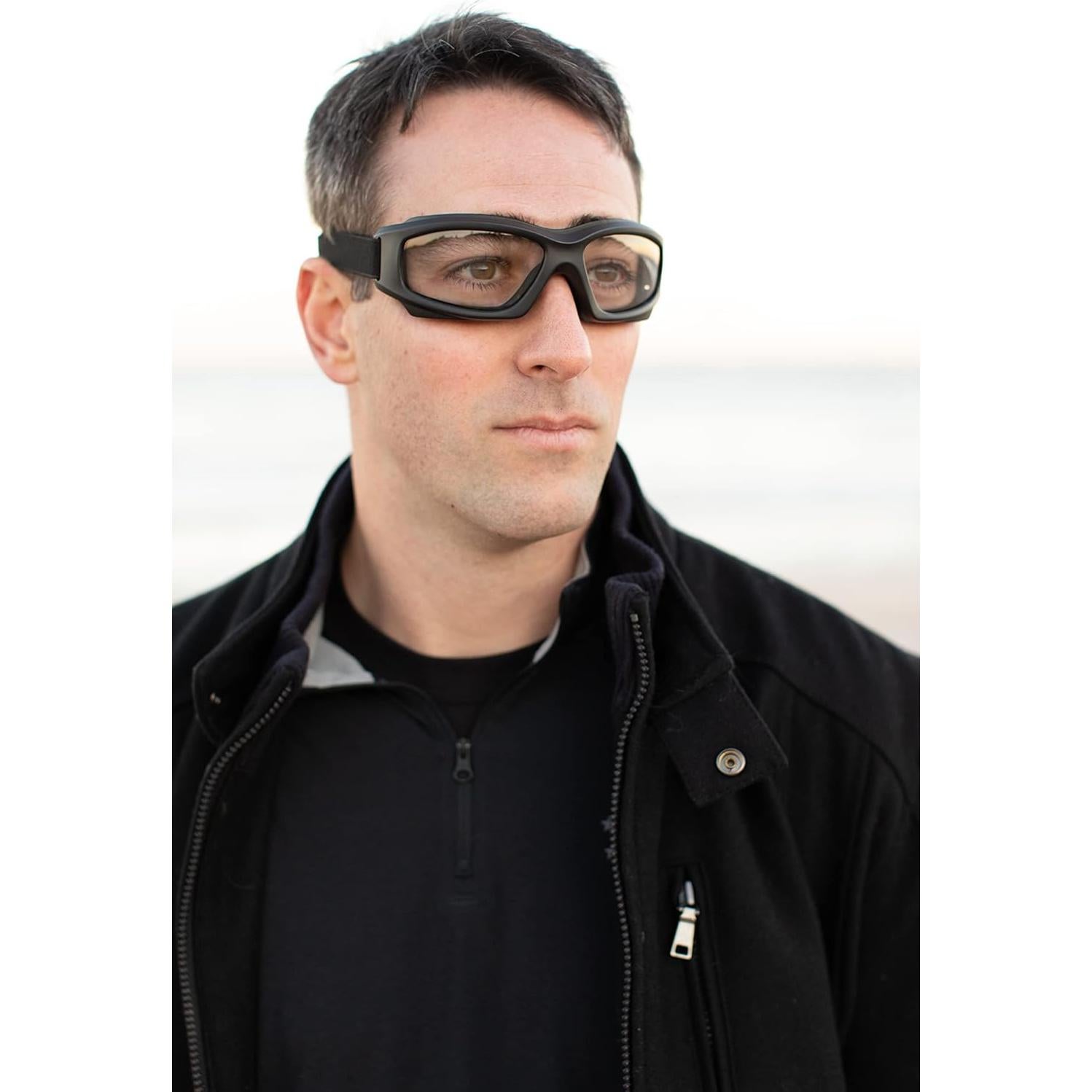 Gafas de Motocicleta Jiayuoptics con Protección UV y Estuche