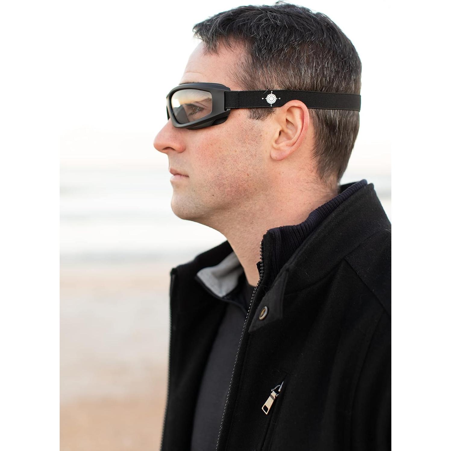 Gafas de Motocicleta Jiayuoptics con Protección UV y Estuche