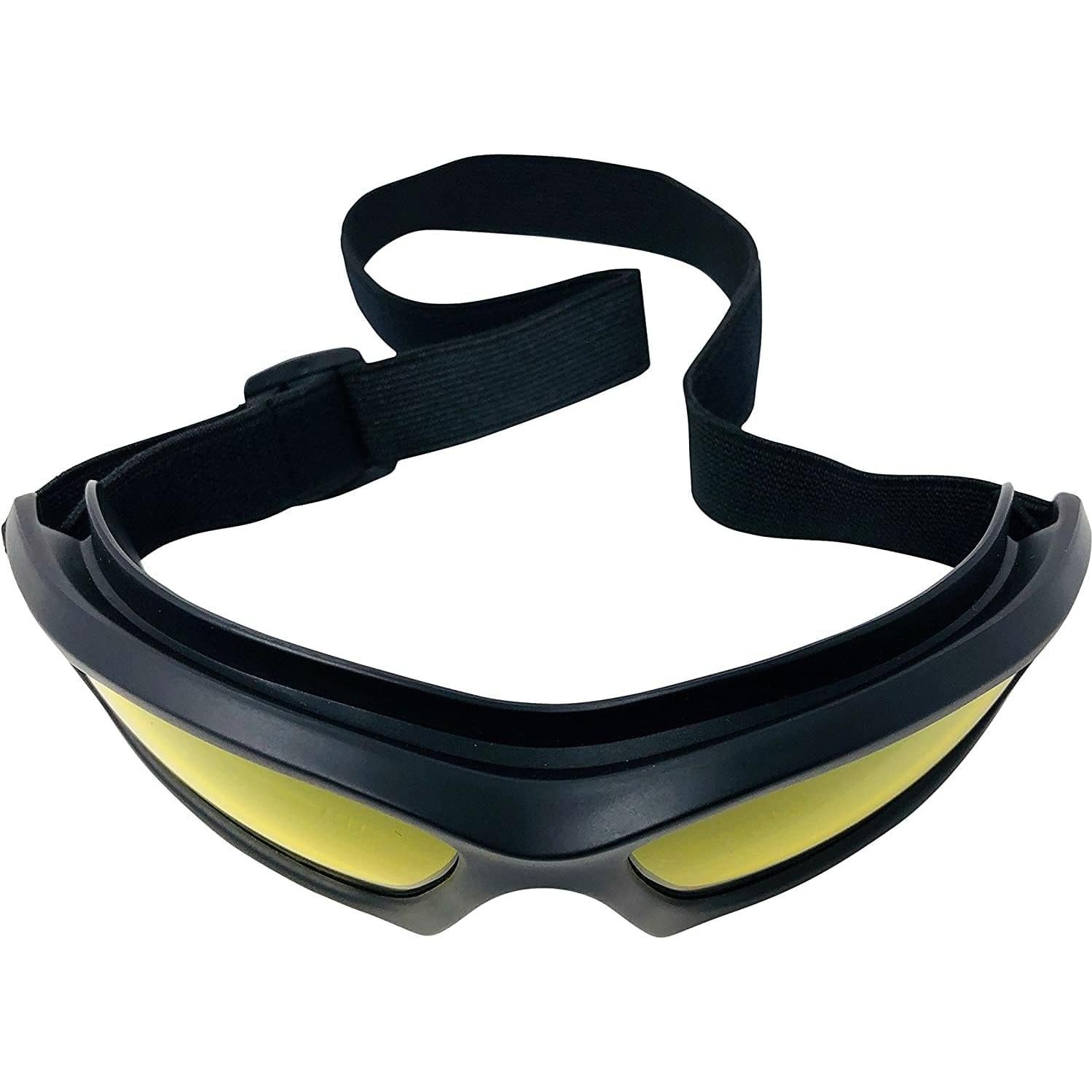 Gafas de Motocicleta Jiayuoptics Amarillas con Estuche