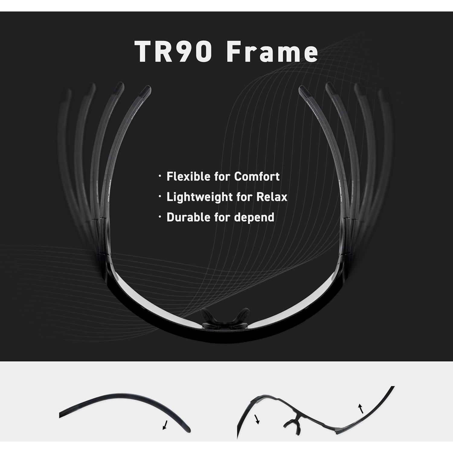 Gafas de sol EYEGLAD Motionview HD para deportes UV400