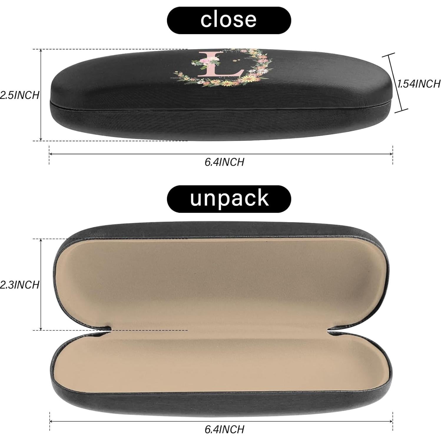 Estuche Duro para Gafas con Paño de Limpieza - Unisex