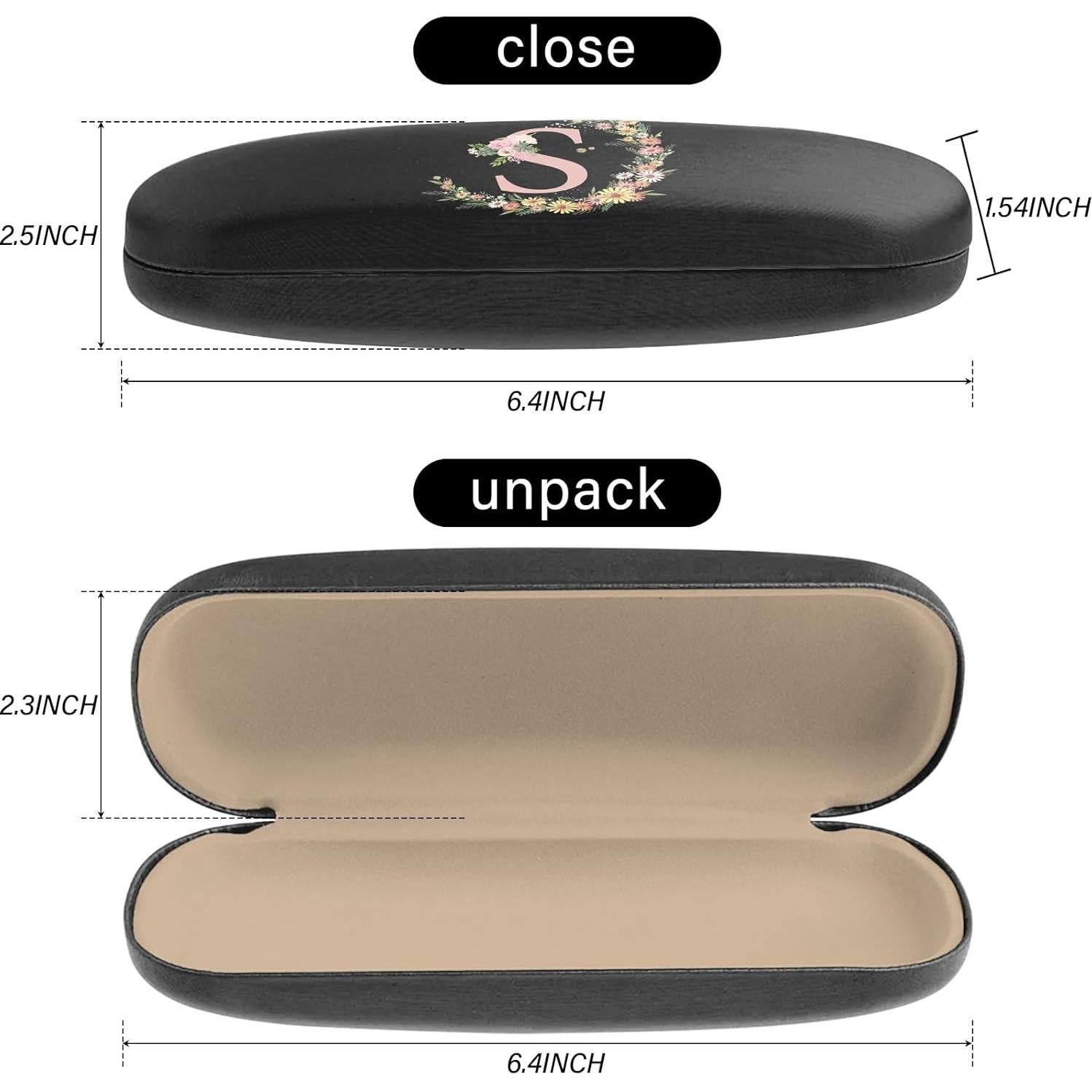 Estuche Duro para Gafas con Paño de Limpieza - Unisex