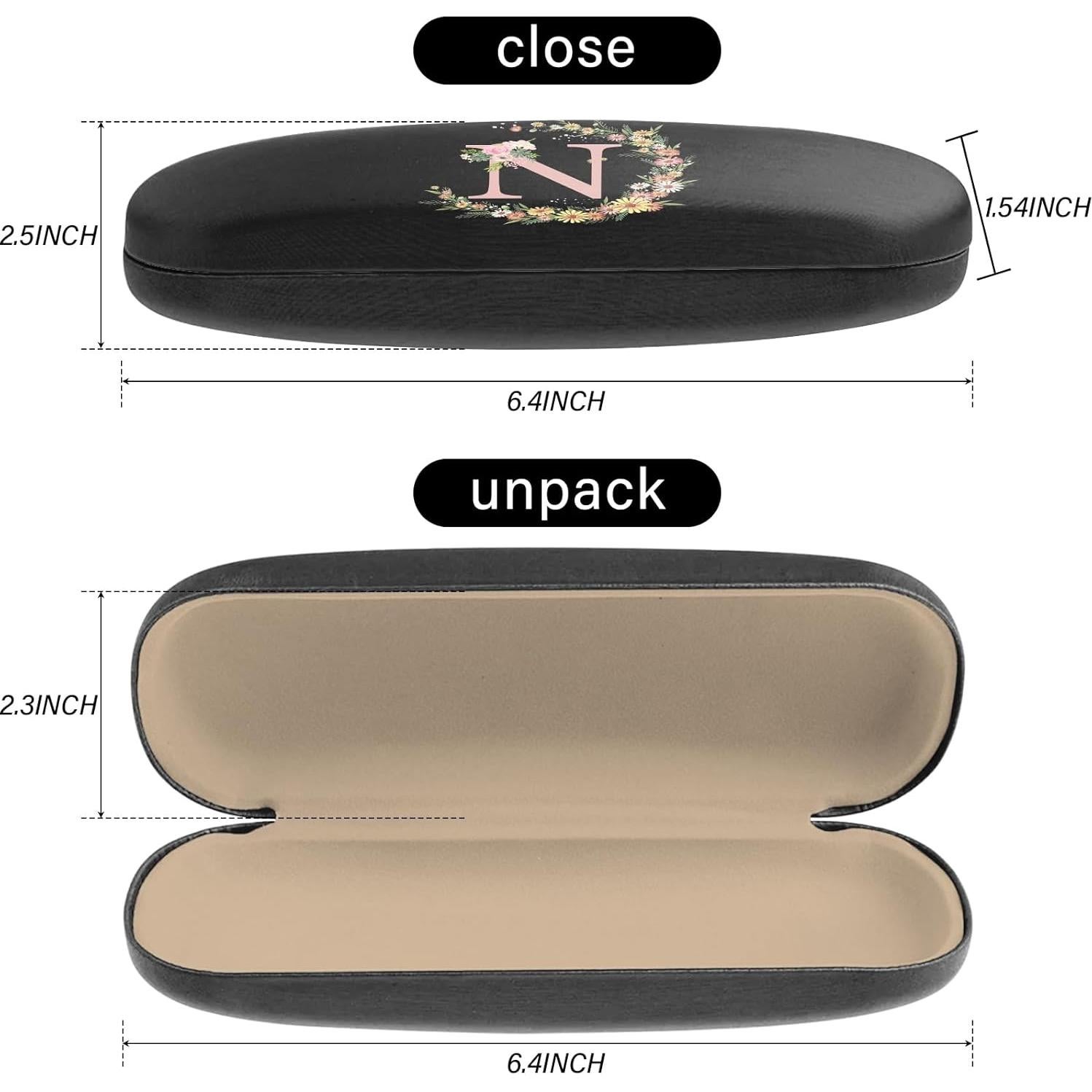 Estuche Duro para Gafas con Paño de Limpieza - Unisex