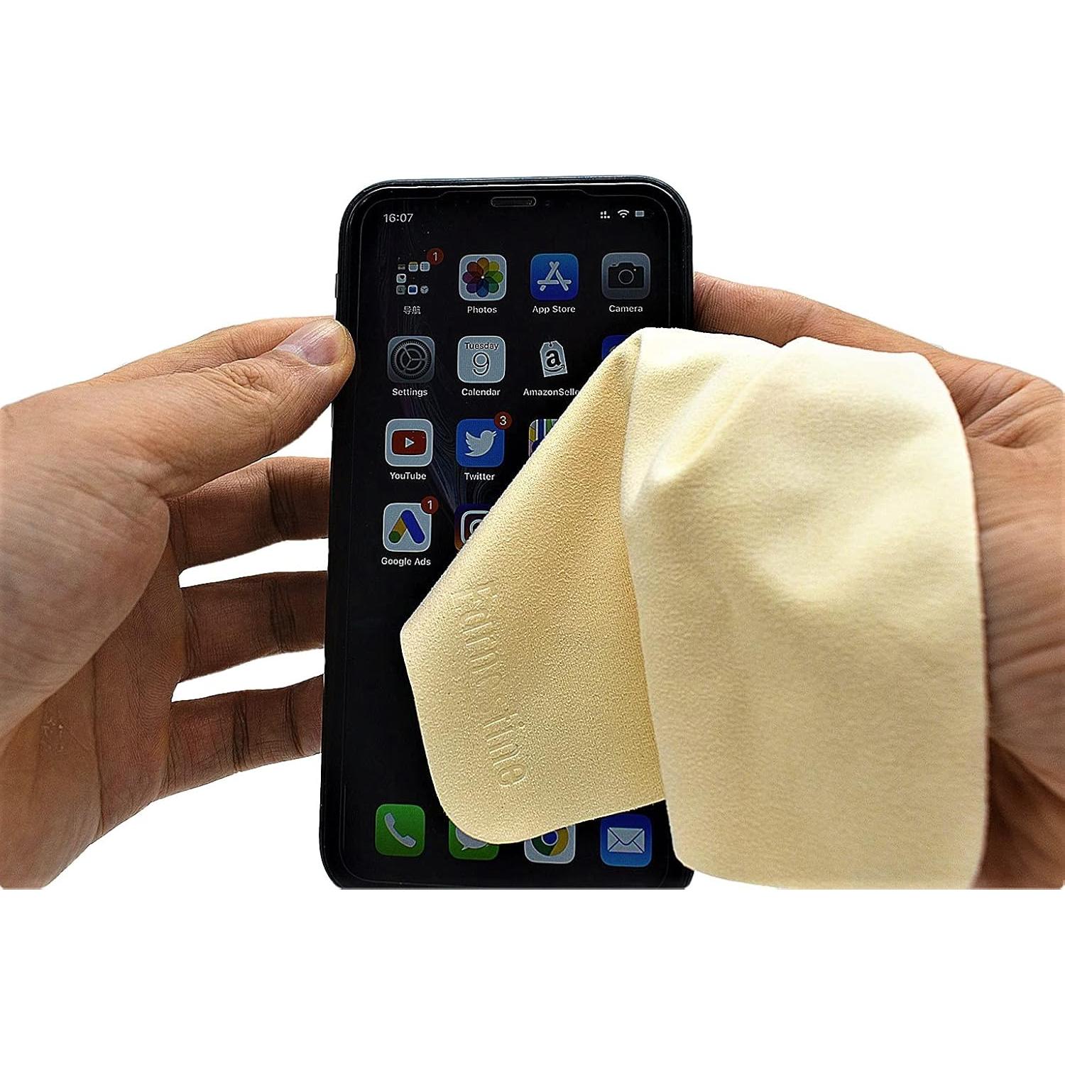 Paquete de 20 paños de limpieza de gafas Earnestine 15x18 cm