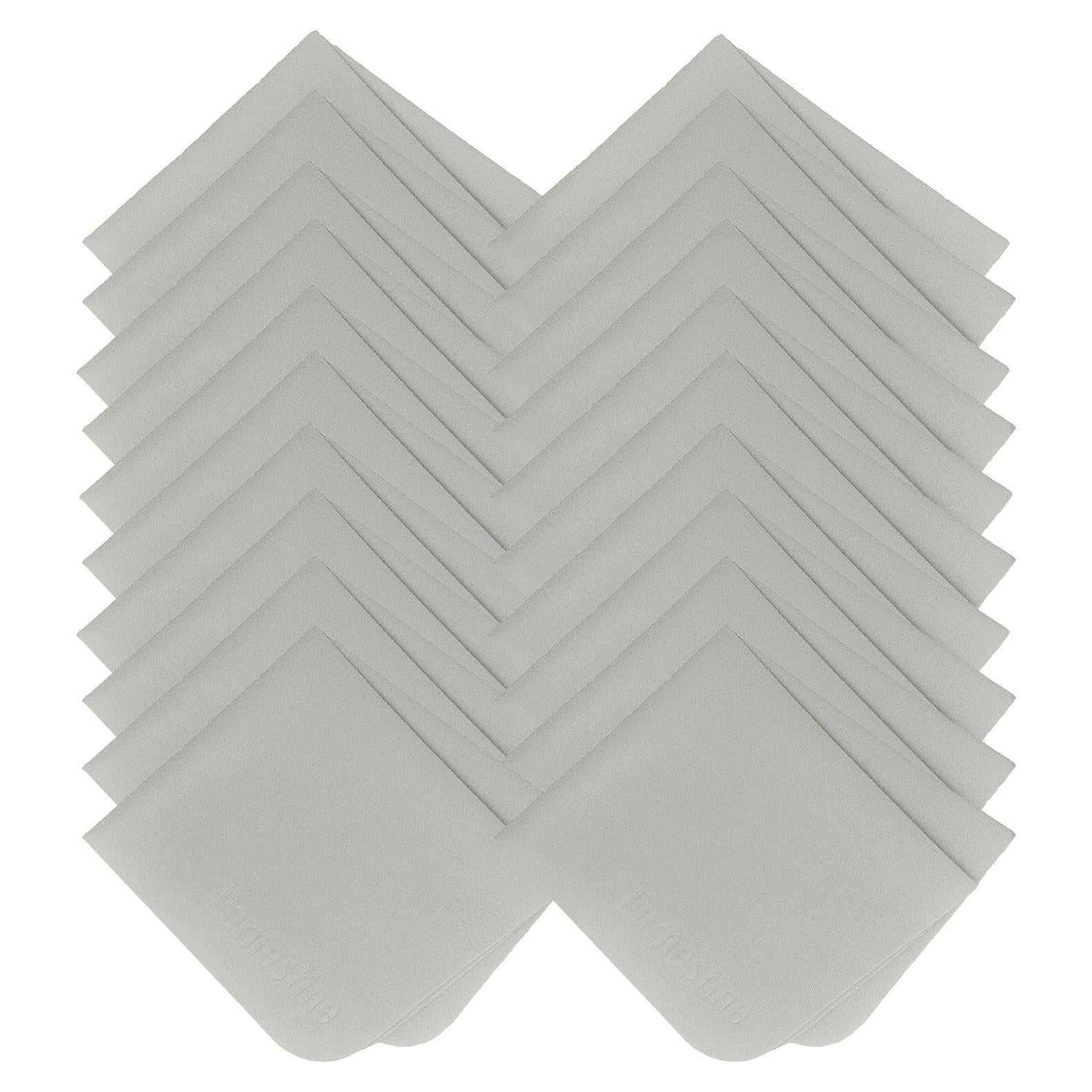 Paquete de 20 paños de limpieza de gafas Earnestine 15x18 cm