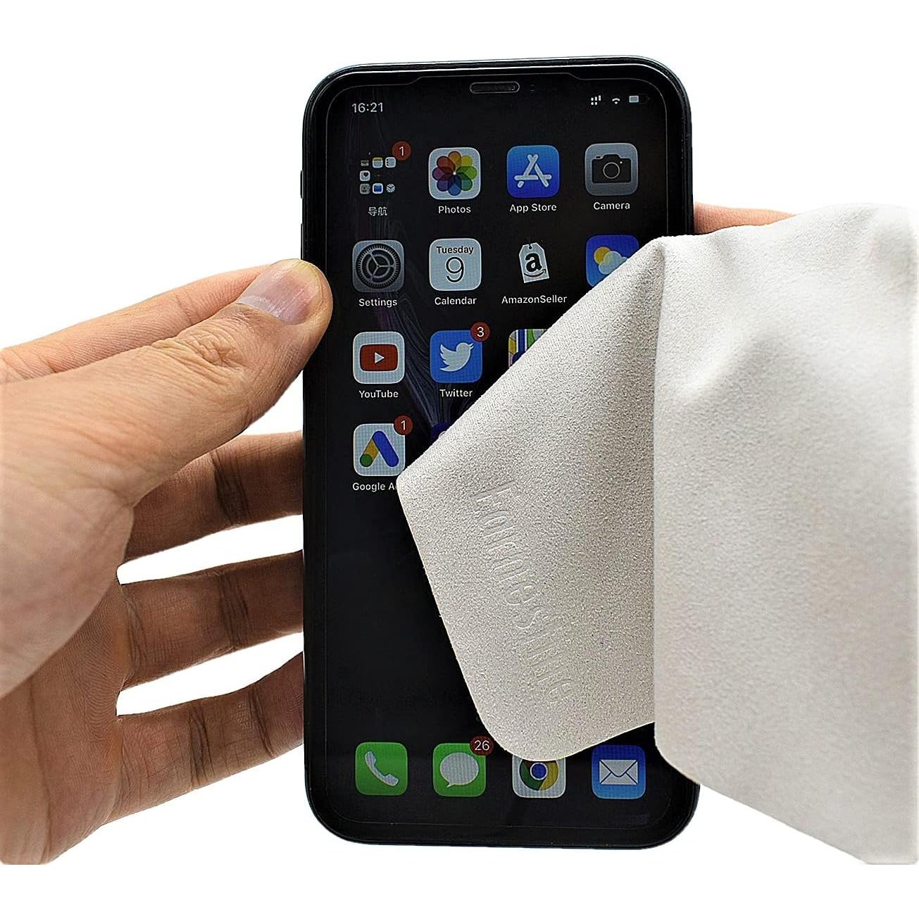 Paquete de 20 paños de limpieza de gafas Earnestine 15x18 cm