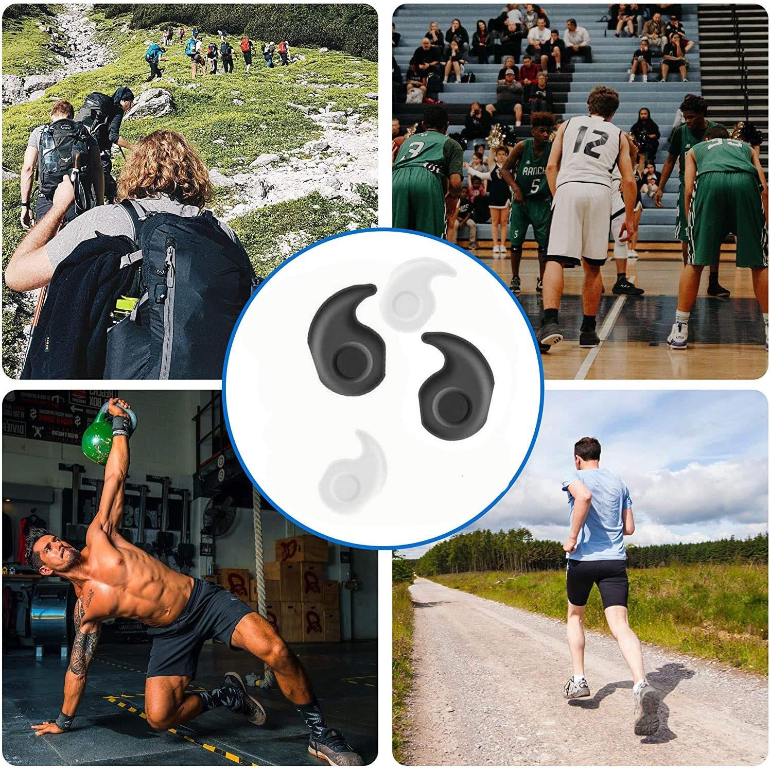 Ganchos antideslizantes para gafas 10 pares - Blanco