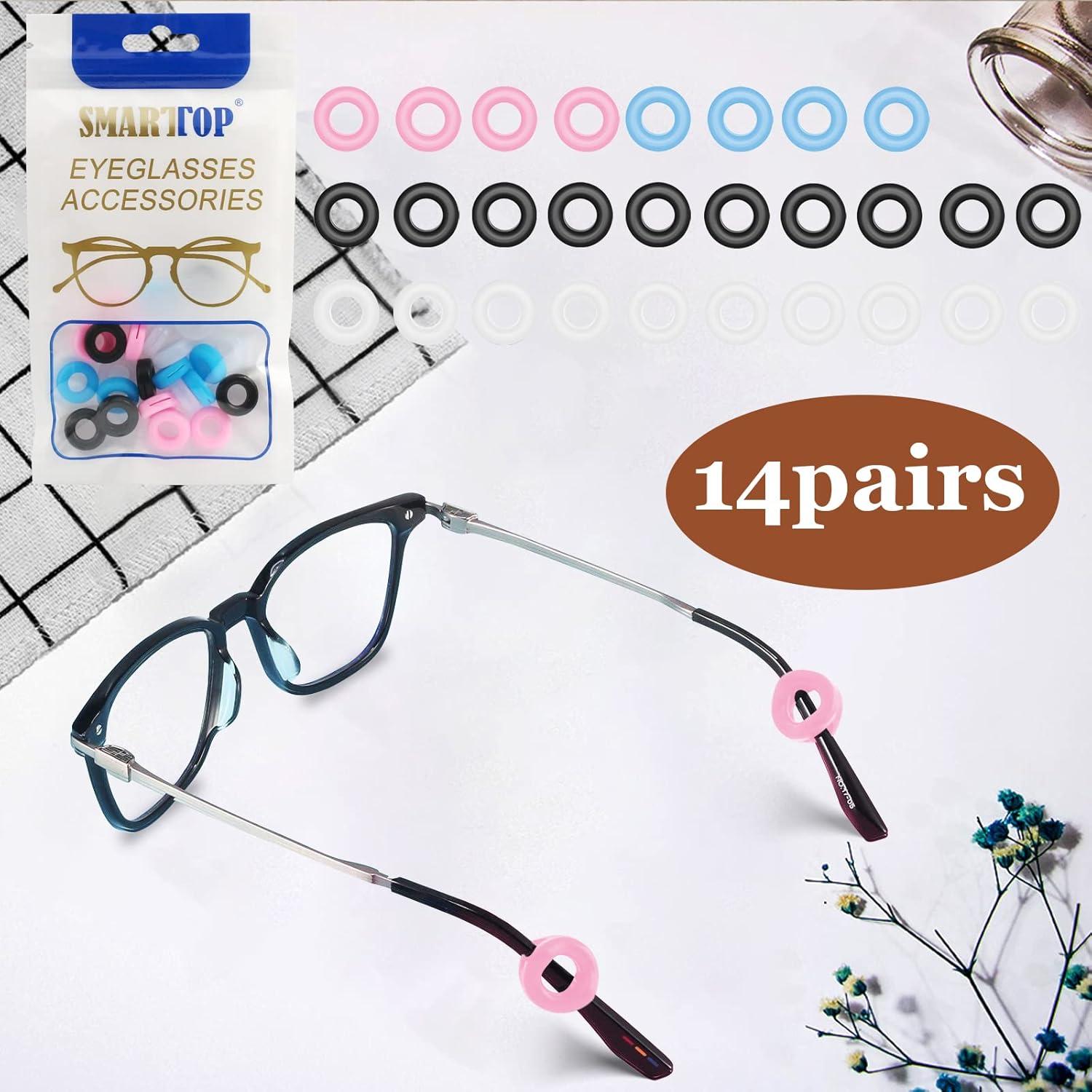14 Pares de Fundas Antideslizantes para Gafas - SMARTTOP