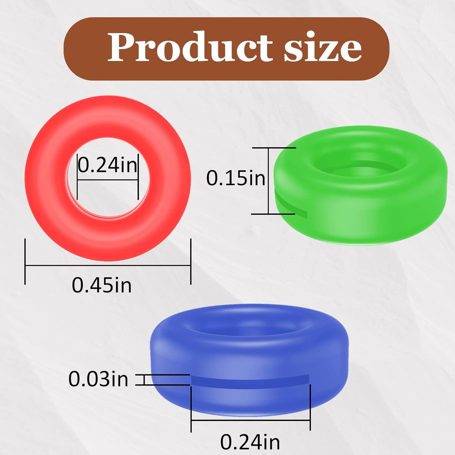 Funda de Silicona Antideslizante para Gafas SMARTTOP 14 Pares