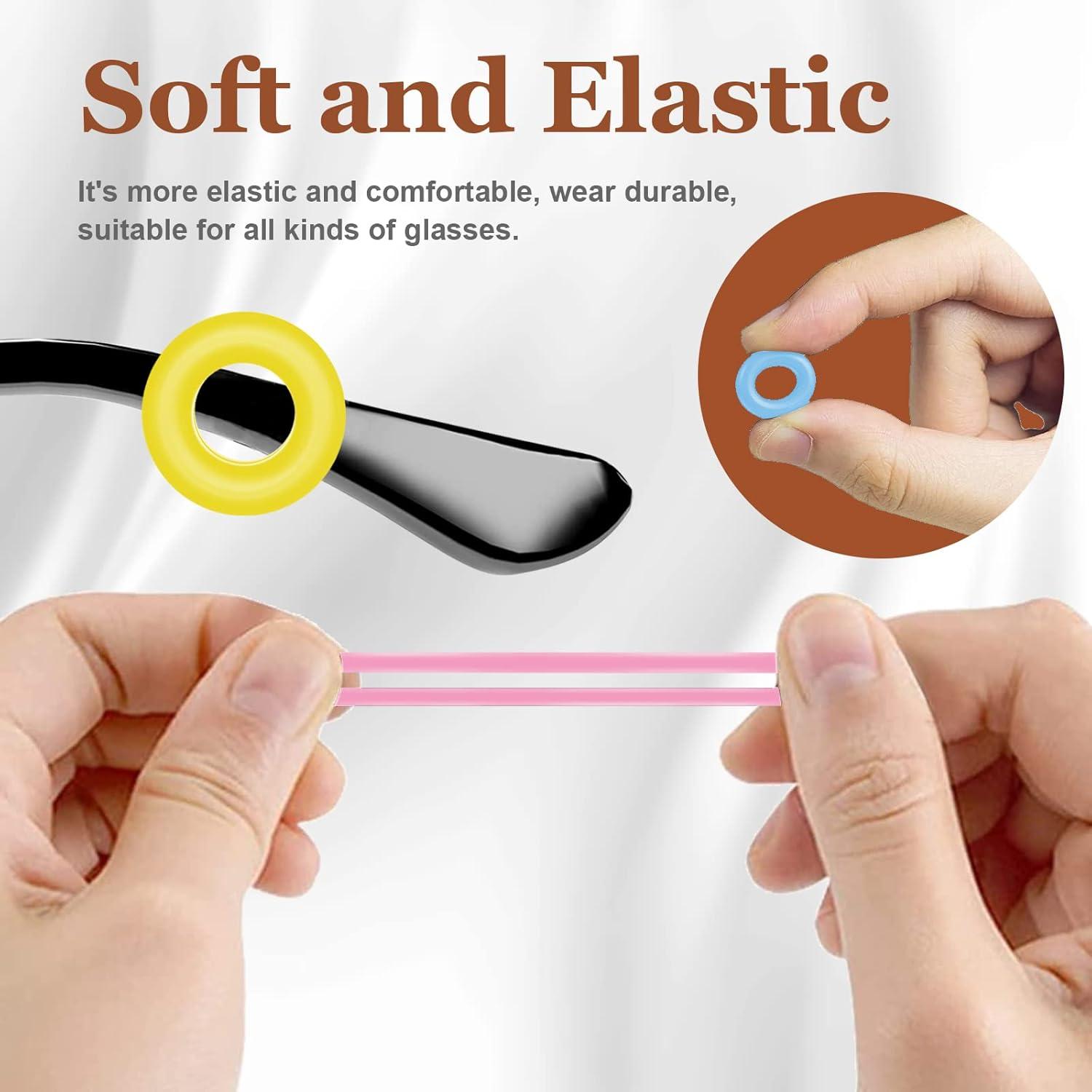 Funda de Silicona Antideslizante para Gafas SMARTTOP 14 Pares