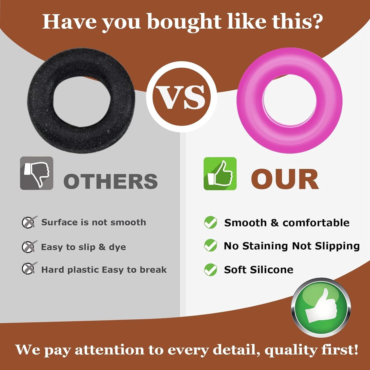 Funda de Silicona Antideslizante para Gafas SMARTTOP 14 Pares