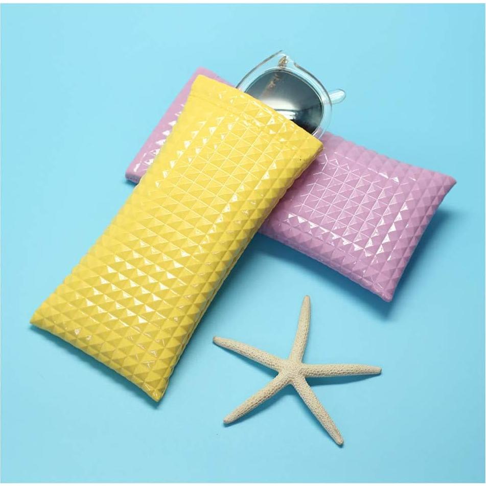 Pack 3 Fundas de Gafas PU con Tapa de Presión 17,15 cm