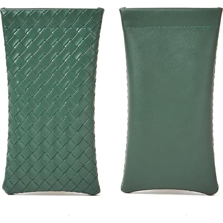 Pack 3 Fundas de Gafas PU con Tapa de Presión