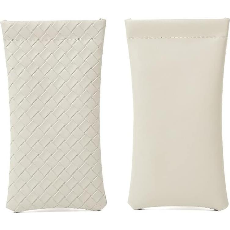 Pack 3 Fundas de Gafas PU con Tapa de Presión