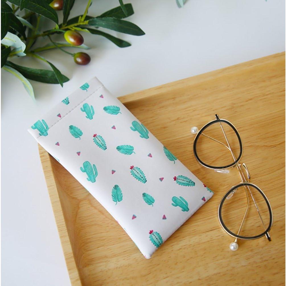 Pack 3 Fundas de Gafas PU con Cierre Superior