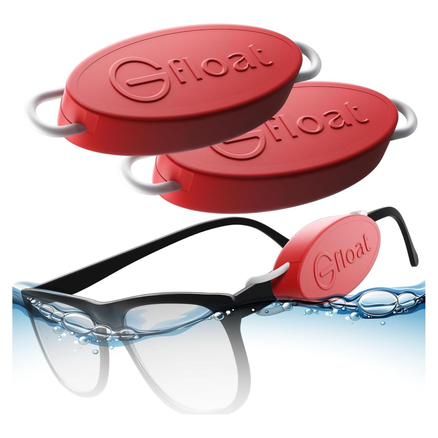 Correa Flotante para Gafas G-FLOAT Rojo Paquete de 2