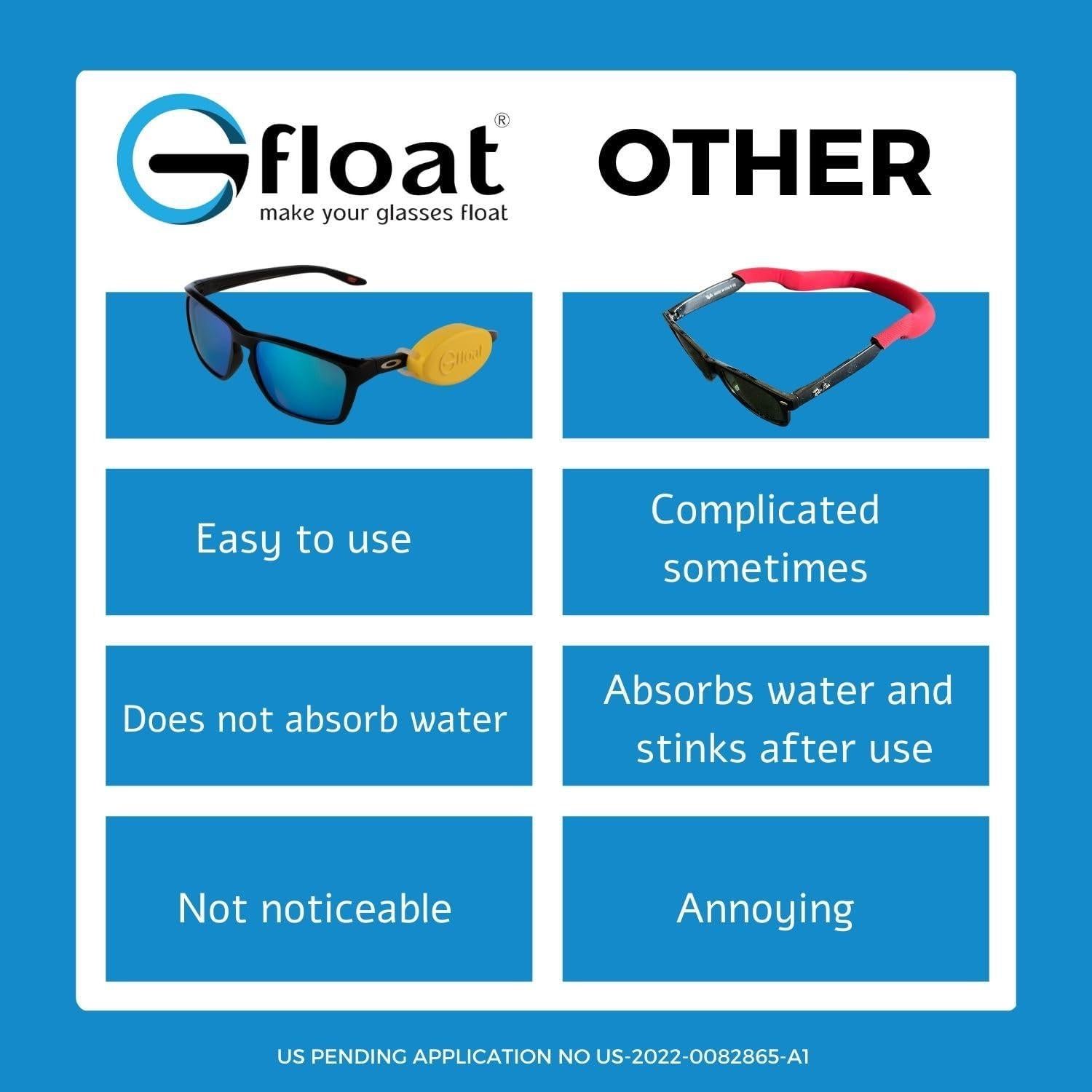 Correa Flotante para Gafas G-FLOAT Rojo Paquete de 2