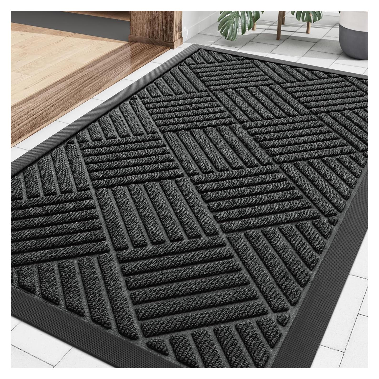 Alfombra de Entrada Smiry 75x43cm Goma Natural Antideslizante