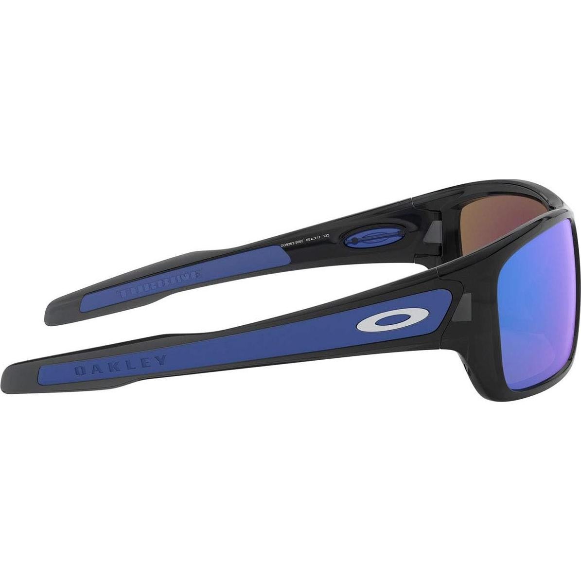 Gafas de sol Oakley Turbine Oo9263 Tinta negra Prizm Sapphire