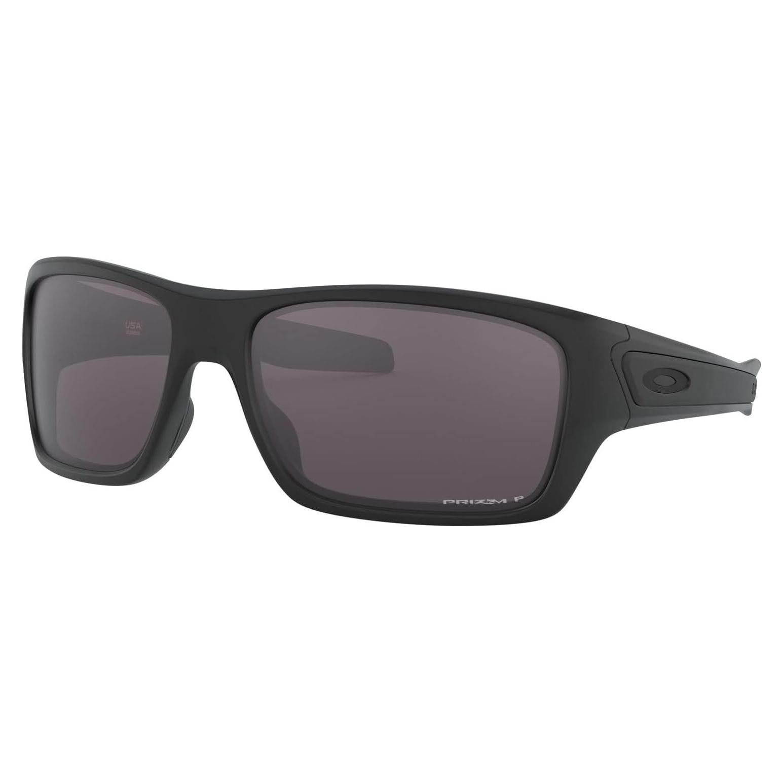 Gafas de sol Oakley Turbine negras con lentes polarizados