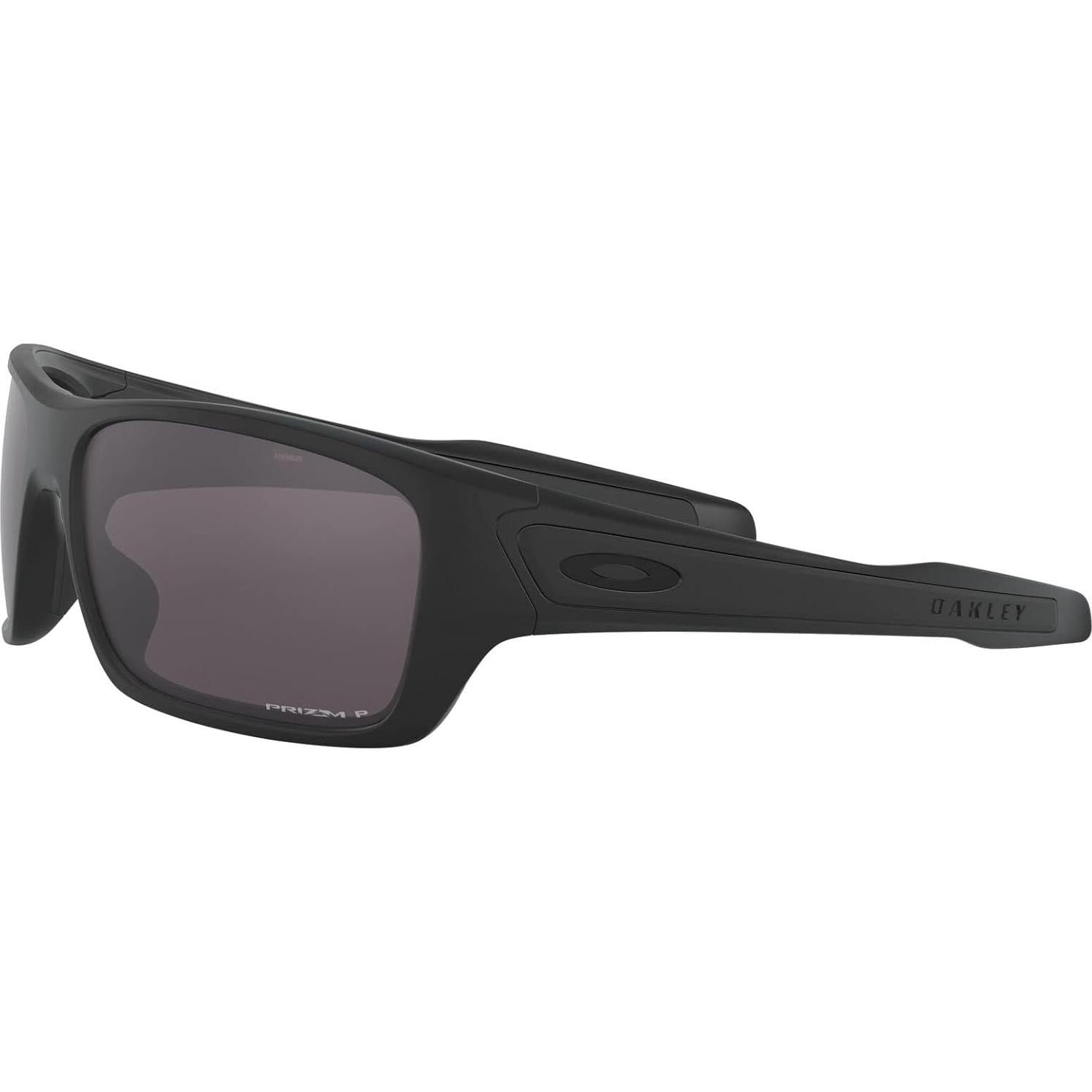 Gafas de sol Oakley Turbine negras con lentes polarizados