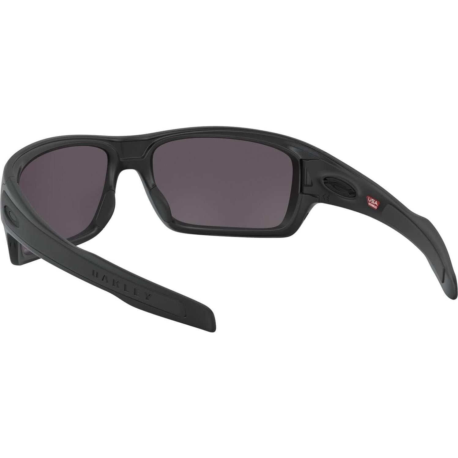 Gafas de sol Oakley Turbine negras con lentes polarizados