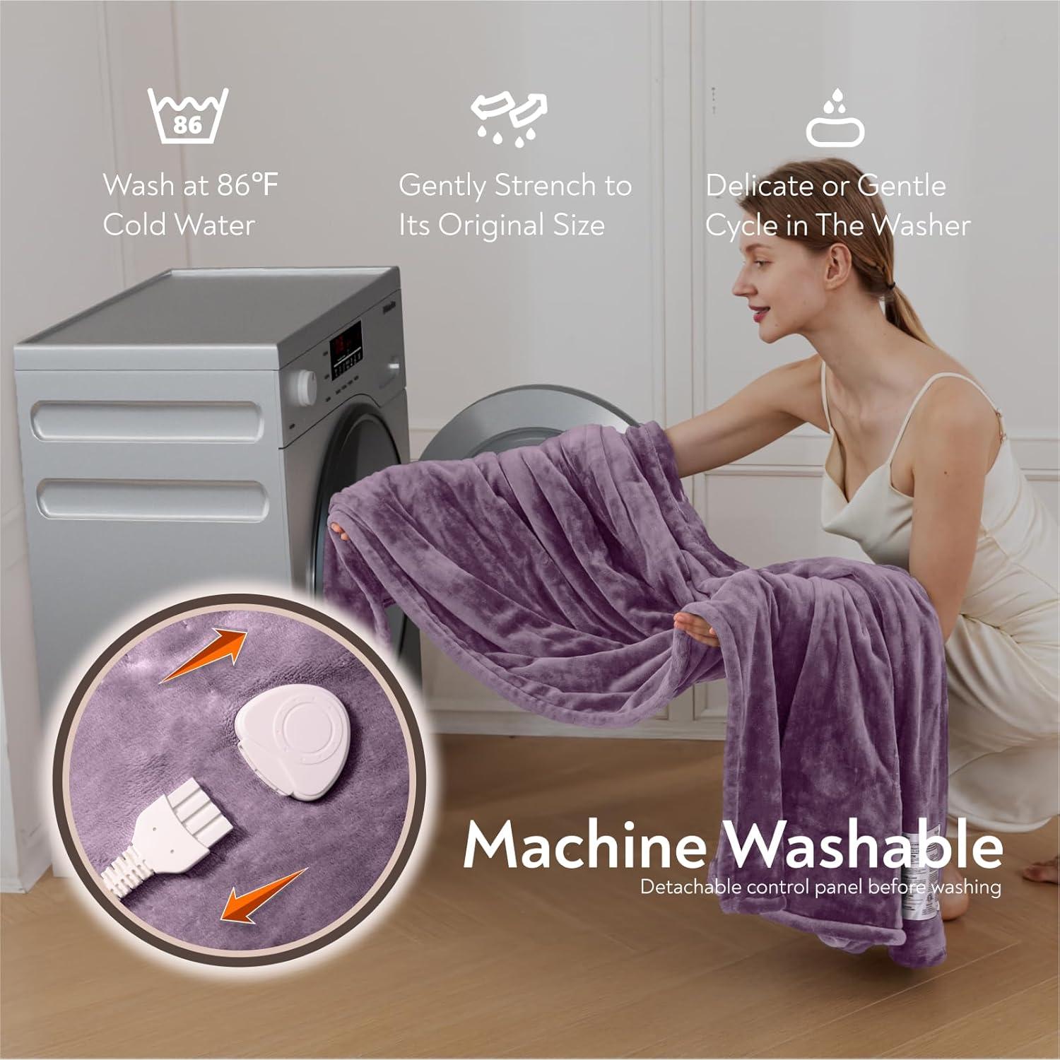 Manta Térmica Wapaneus 50x60" con Bolsillo y 10 Niveles