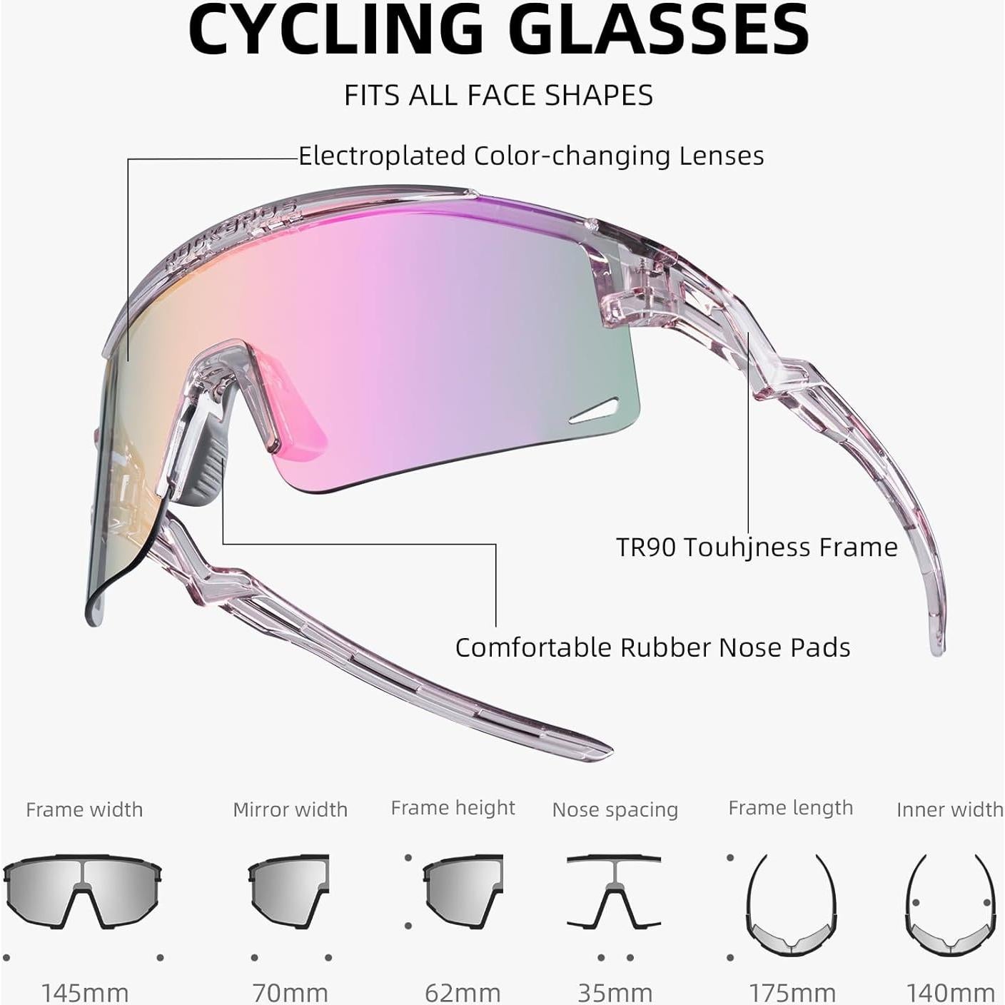 Gafas de Ciclismo ROCKBROS UV Protección Viento y Arena