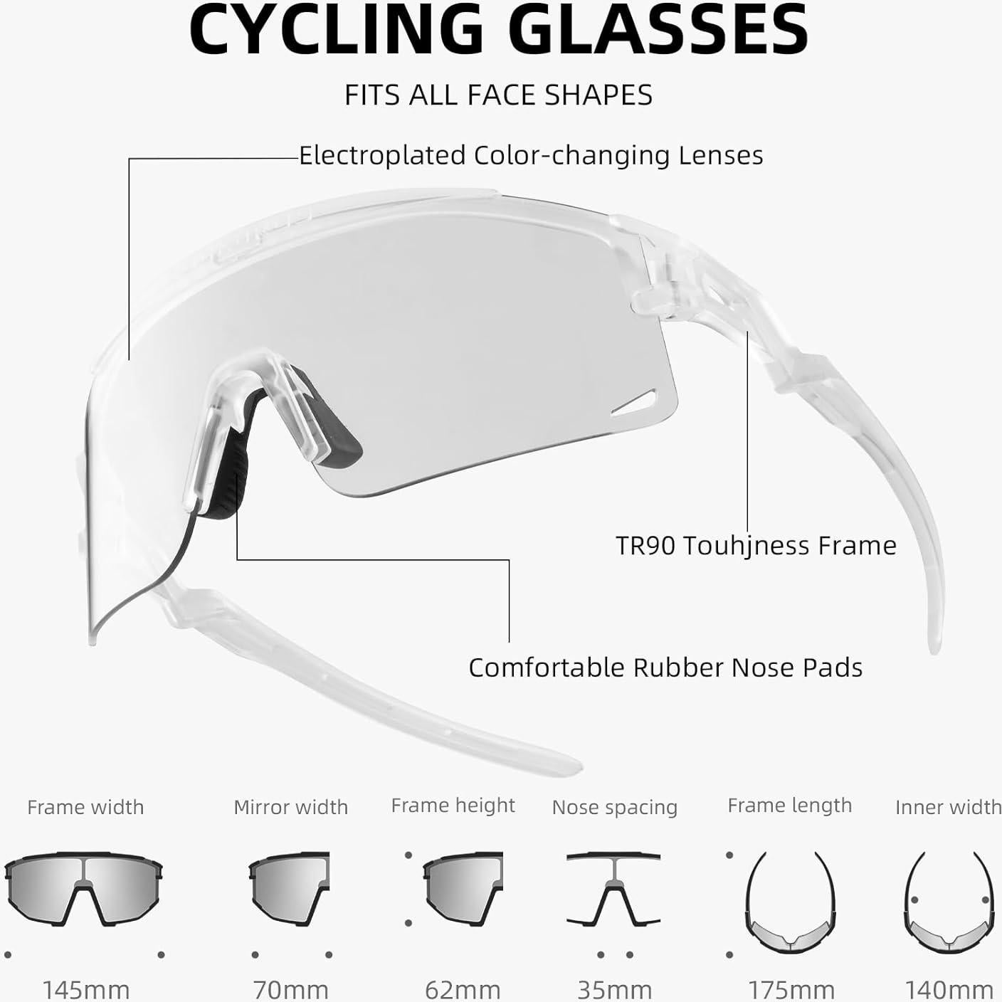 Gafas de Ciclismo ROCKBROS UV Protección Viento Arena