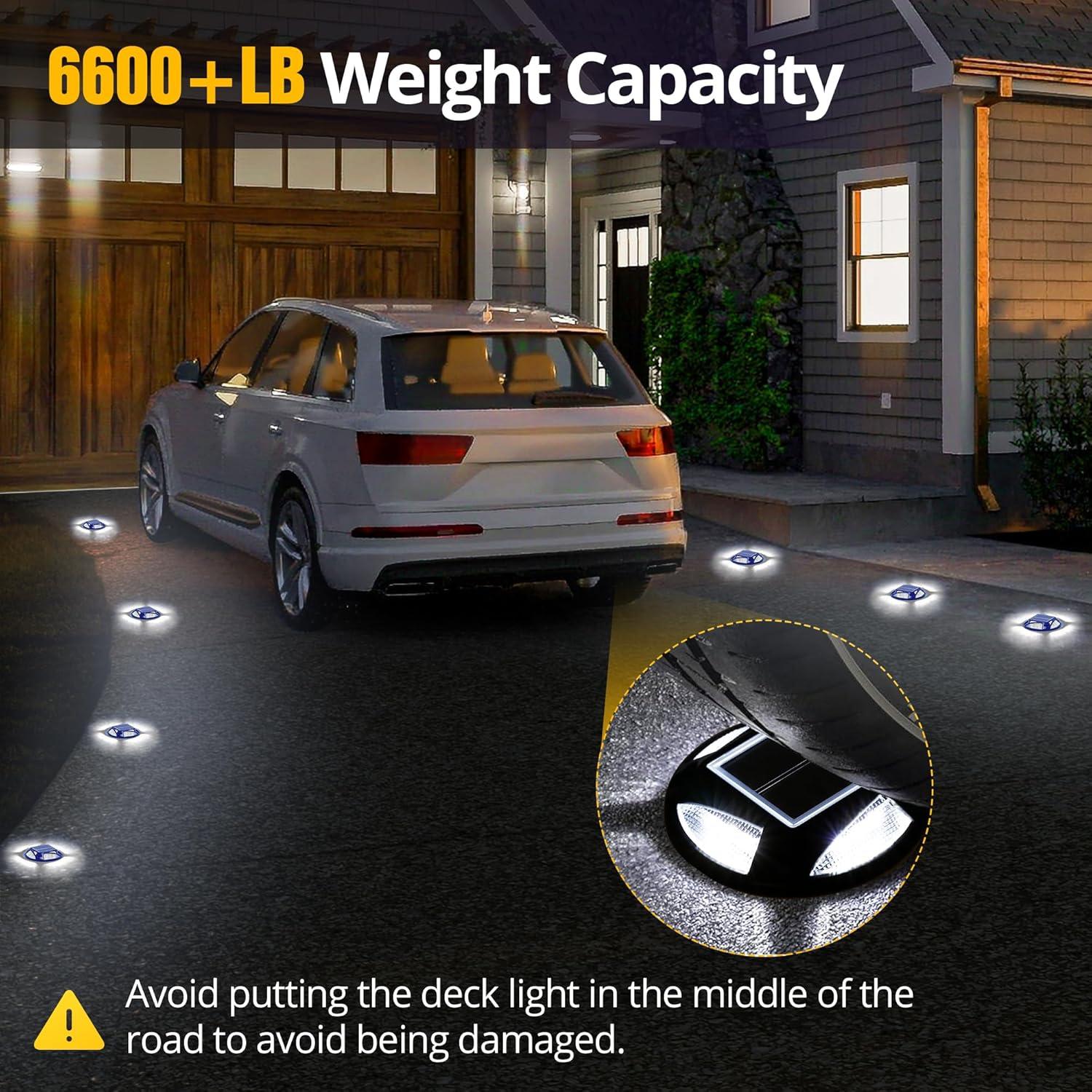 Luces Solares Exteriores IP68 12 Pzs Azul/Blanco KF09A