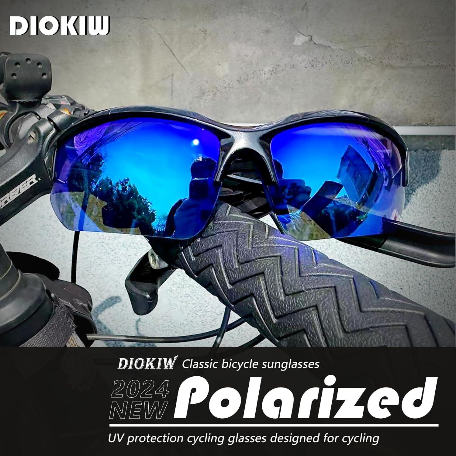 Gafas de sol deportivas DioKiw 3pack UV protección