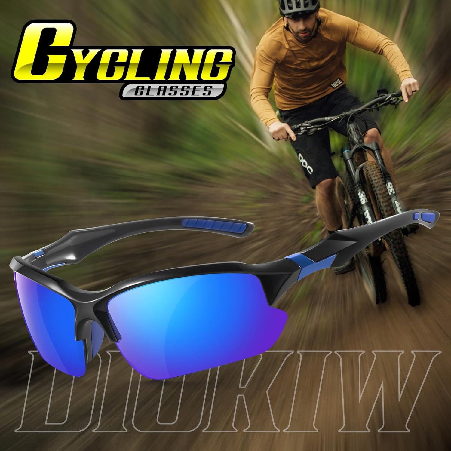 Gafas de sol deportivas DioKiw 3pack UV protección