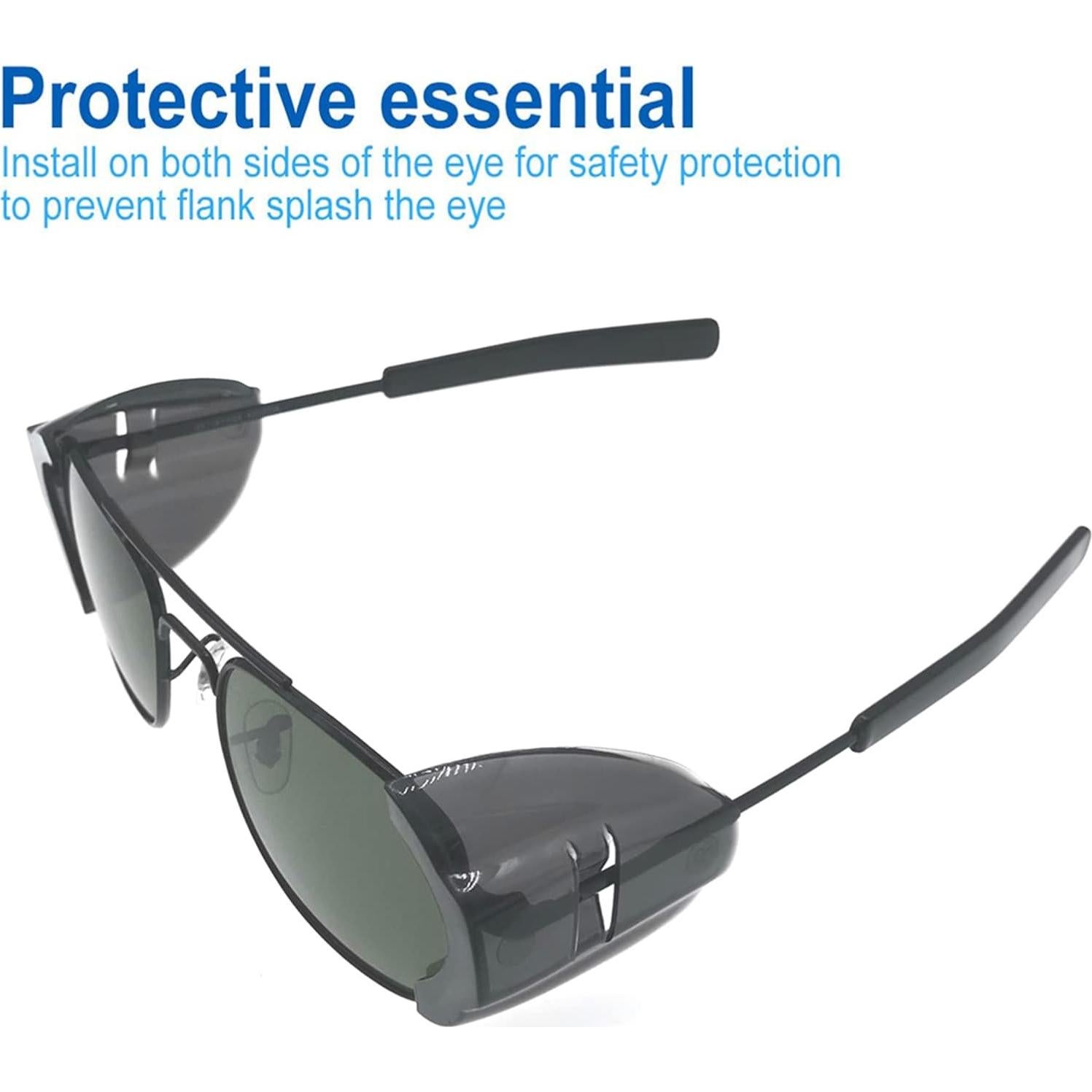 Protectores Laterales para Gafas de Seguridad KONEWONG - 2 Pares