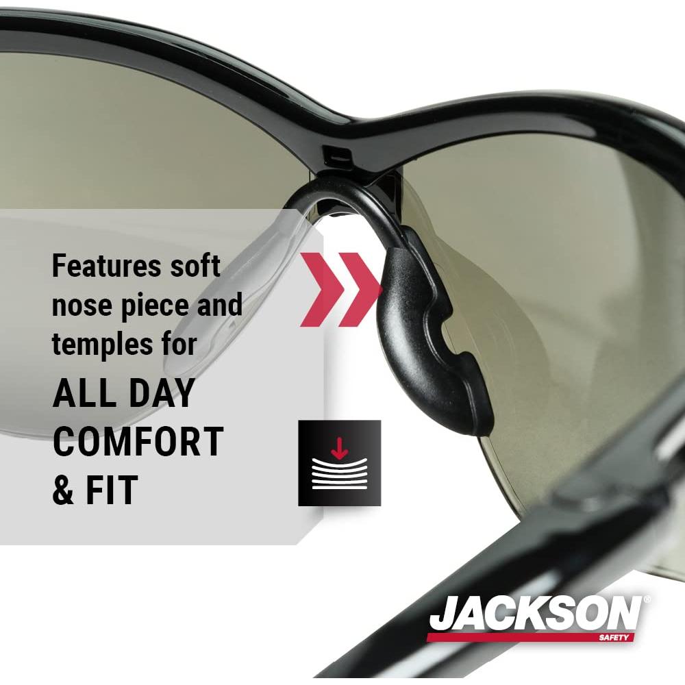 Gafas de Seguridad Jackson SG - Protección UV - Paquete 12