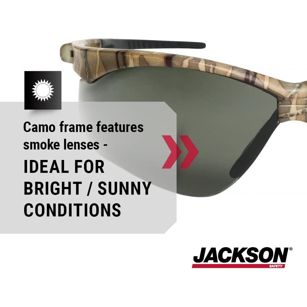 Gafas de seguridad Jackson SG - Protección UV - Paquete 12