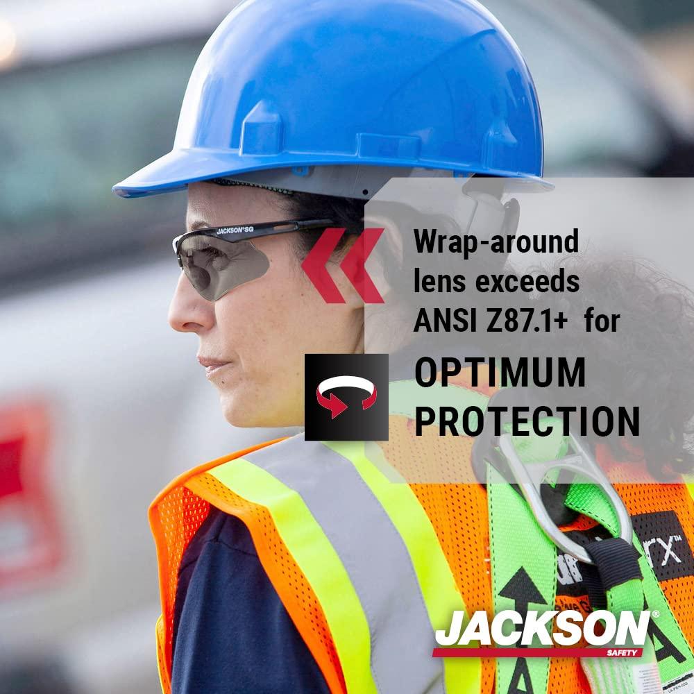 Gafas de Seguridad Jackson SG - Protección UV - Paquete 12