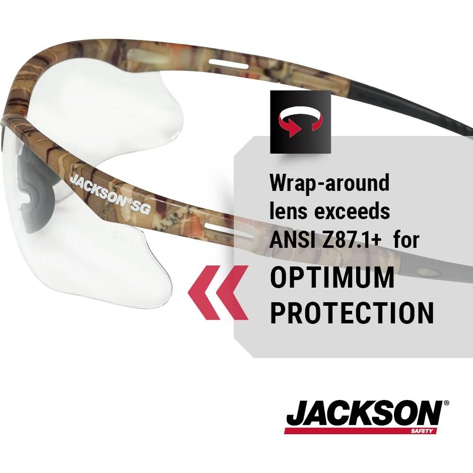 Gafas de seguridad Jackson SG - Protección ocular unisex