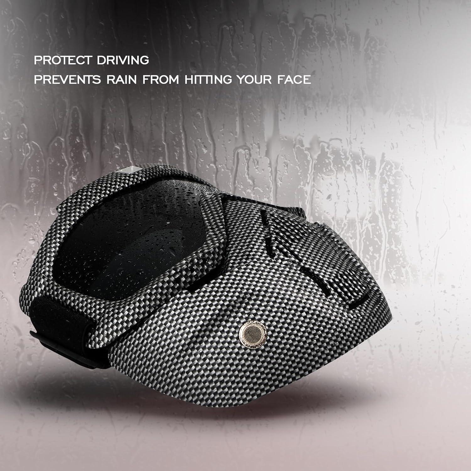 Gafas de Motocicleta GGBuy con Máscara Facial Removible