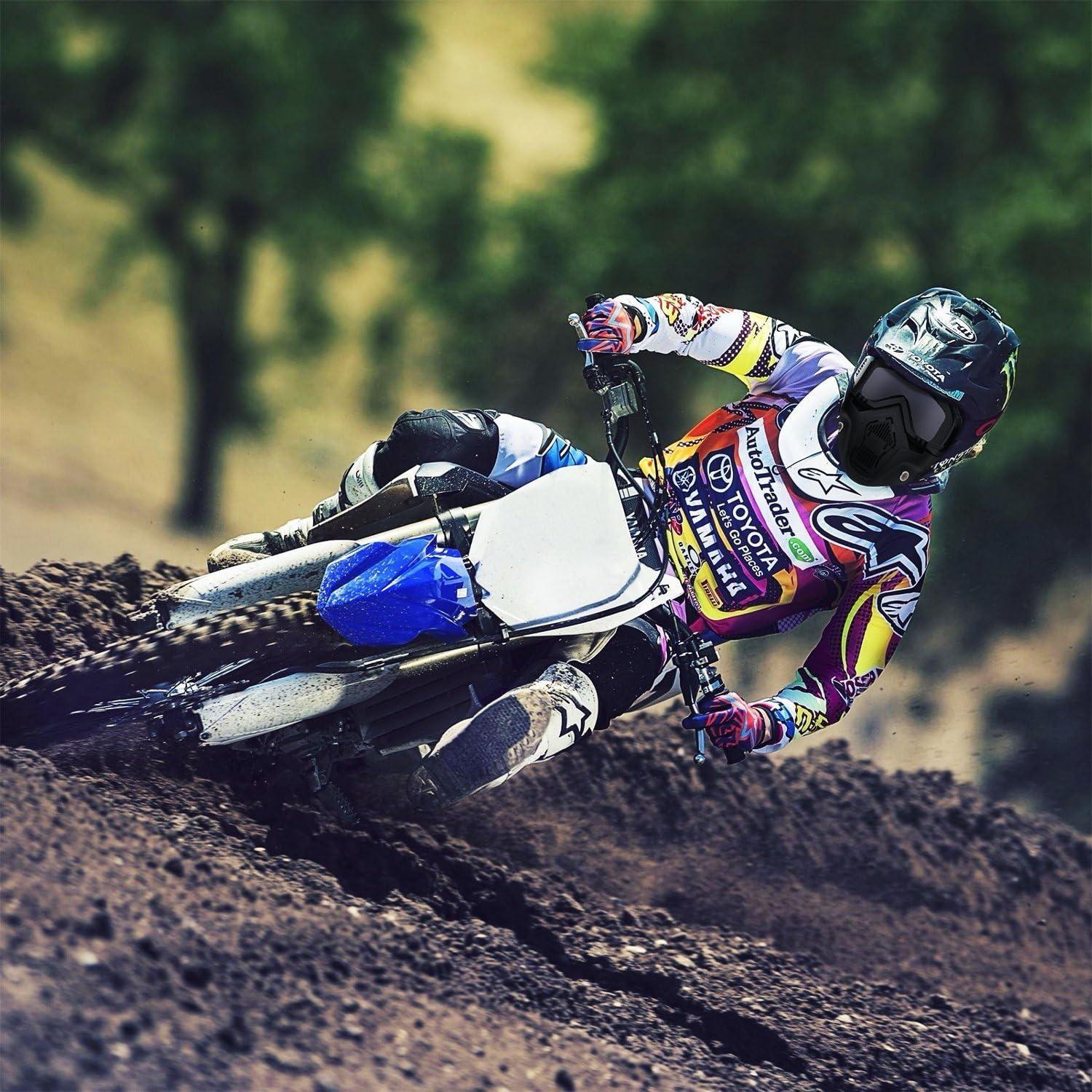 Gafas de Moto Tongshop Mt-009-S9 con Máscara Desmontable