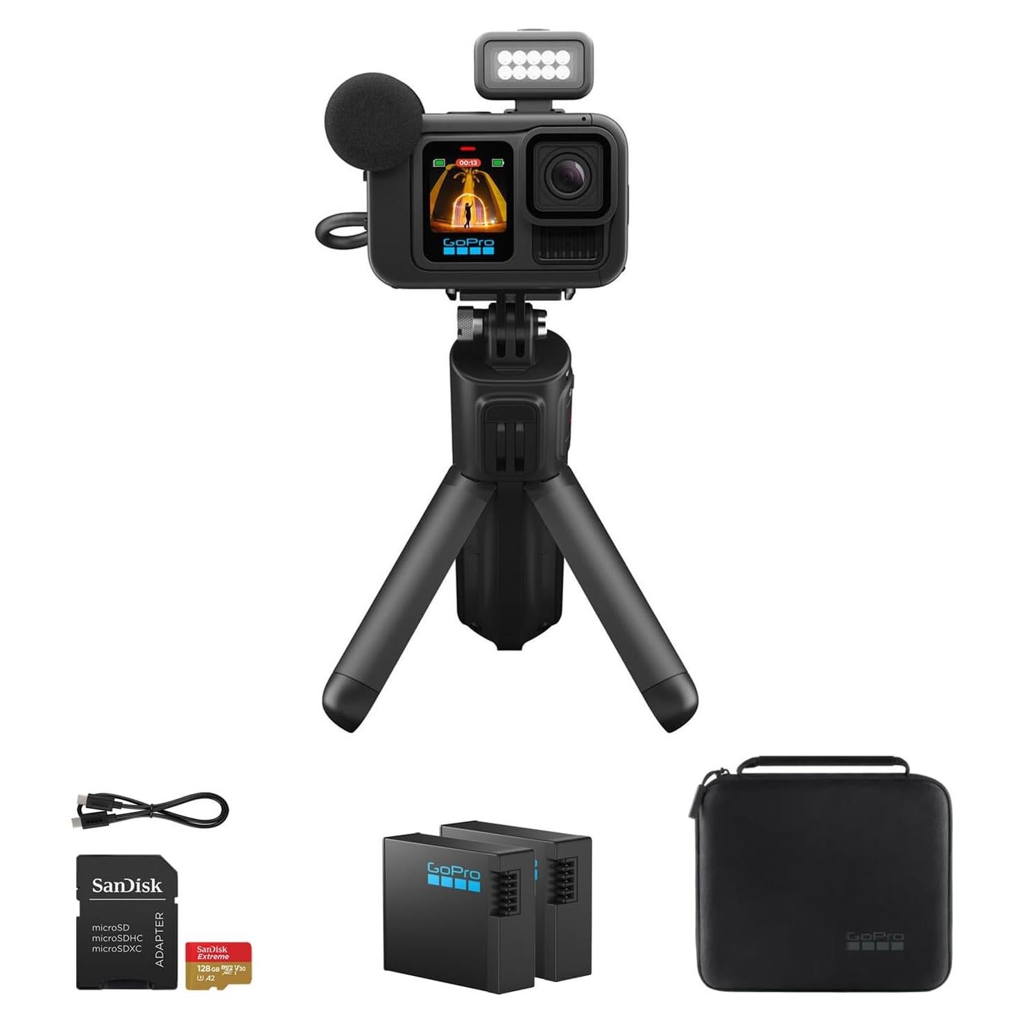 Cámara de Acción GoPro HERO13 Black Creator Edition 5.3K