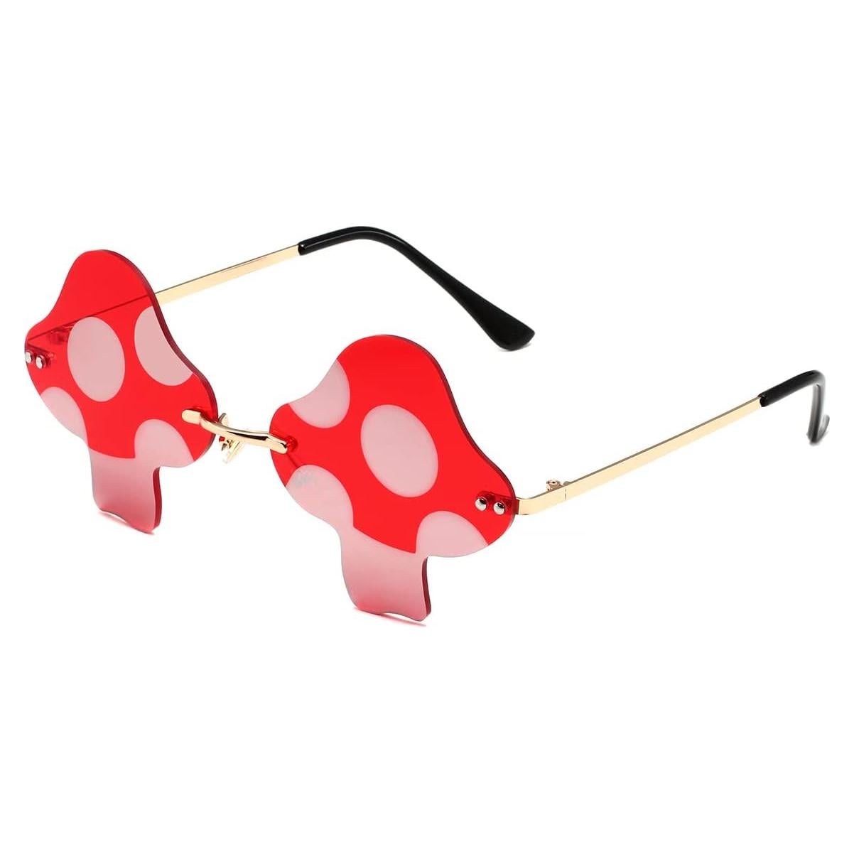 Gafas de sol vintage JOVAKIT en forma de hongo UV400