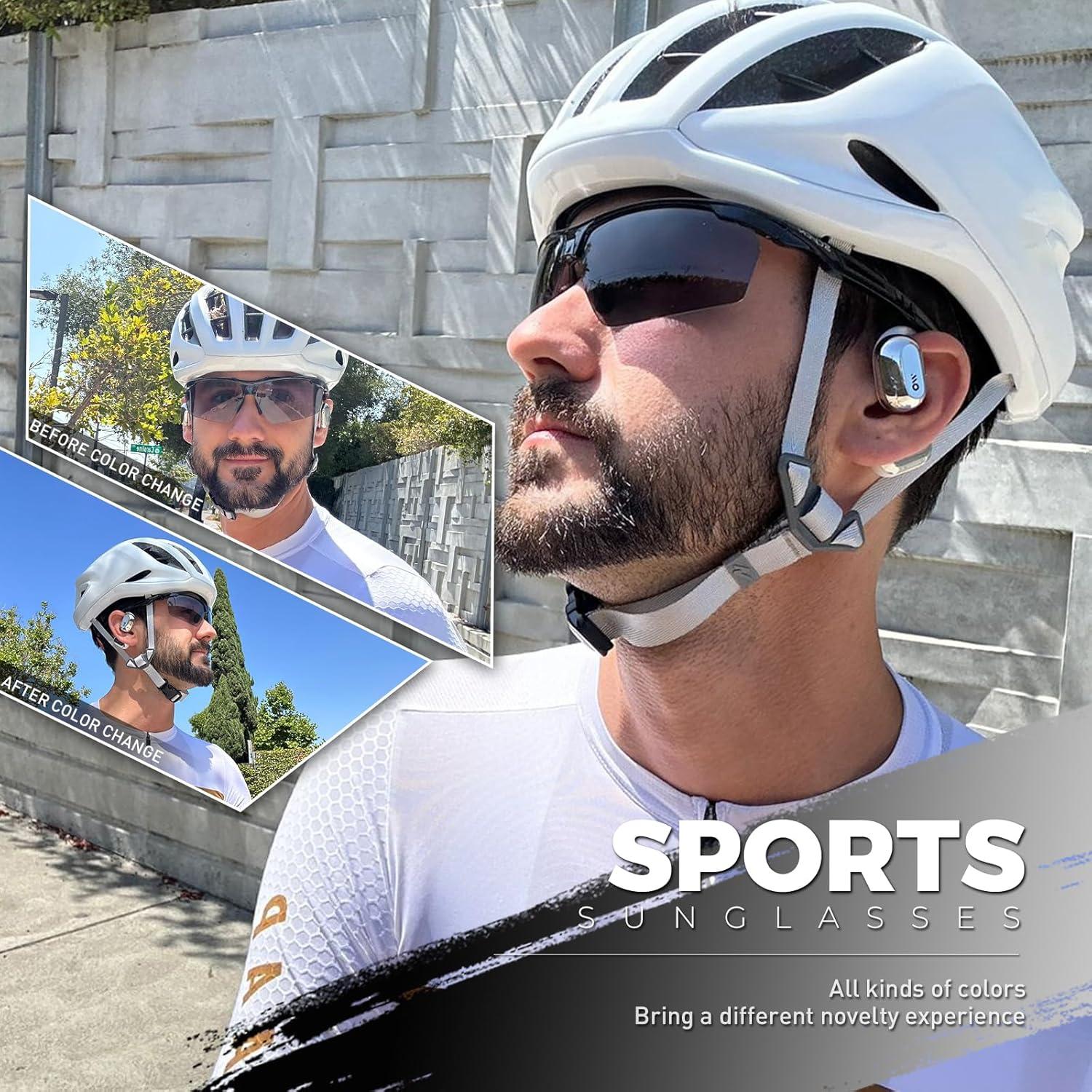 Gafas de sol fotocromáticas SCVCN para deportes UV400