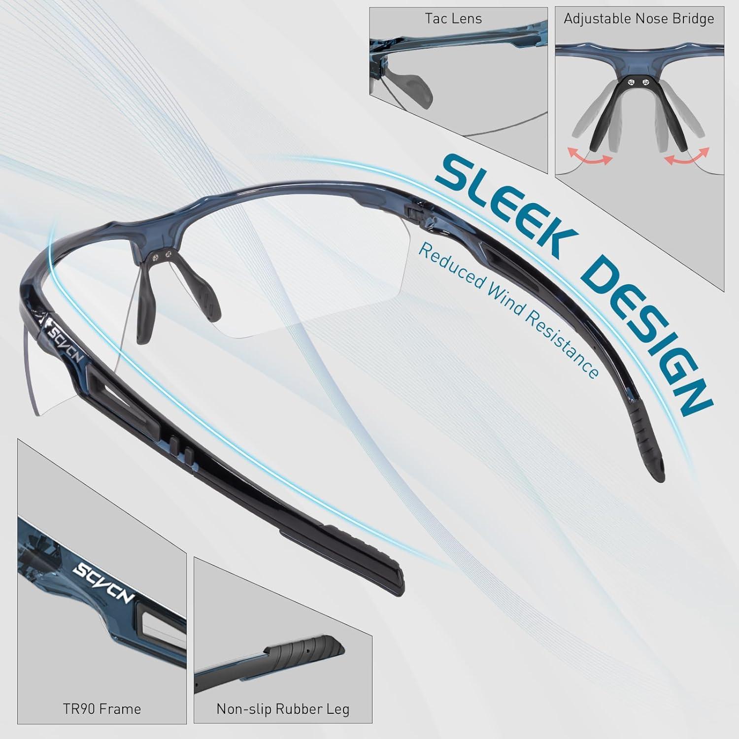 Gafas de sol fotocromáticas SCVCN para deportes UV400