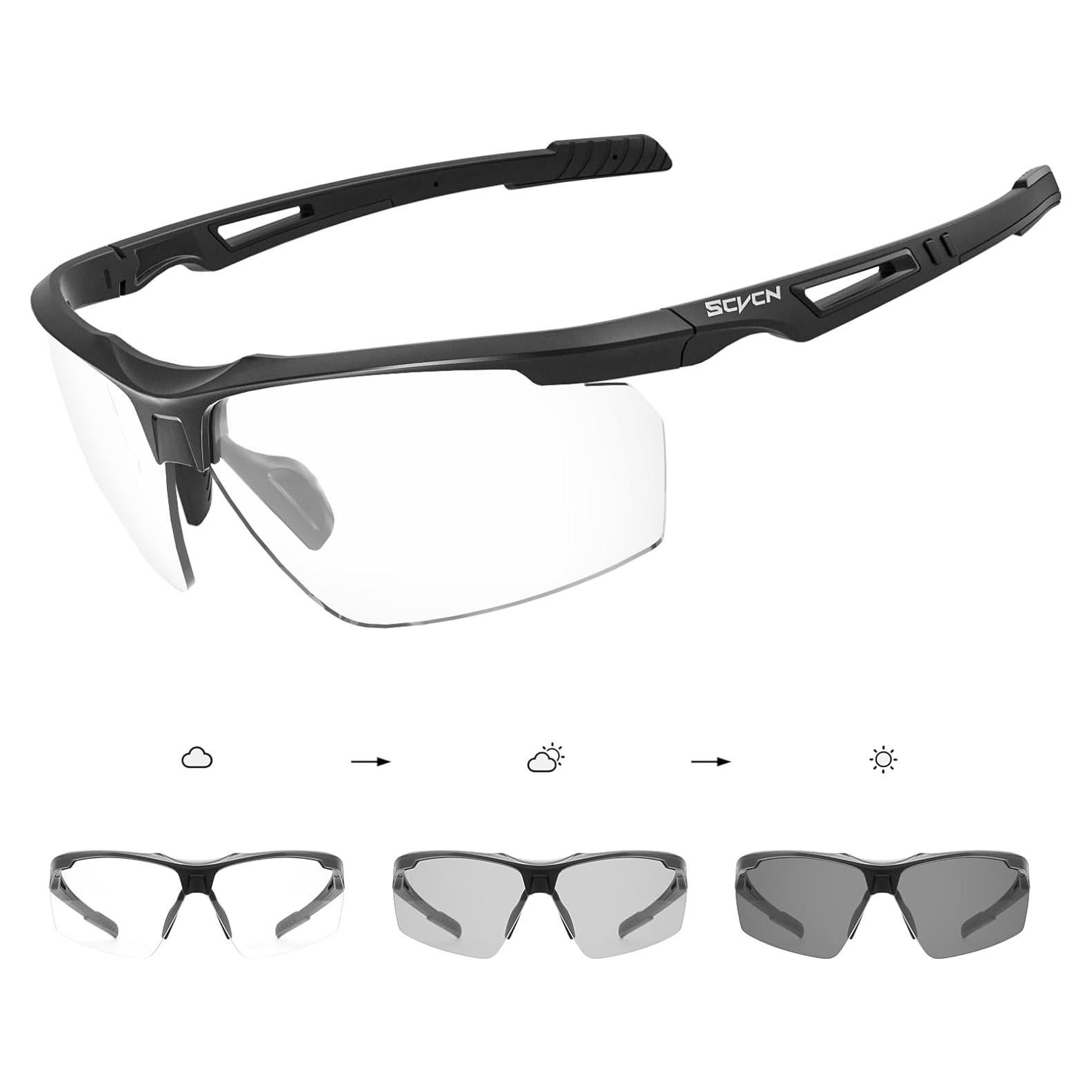 Gafas de sol fotocromáticas SCVCN UV400 para deportes