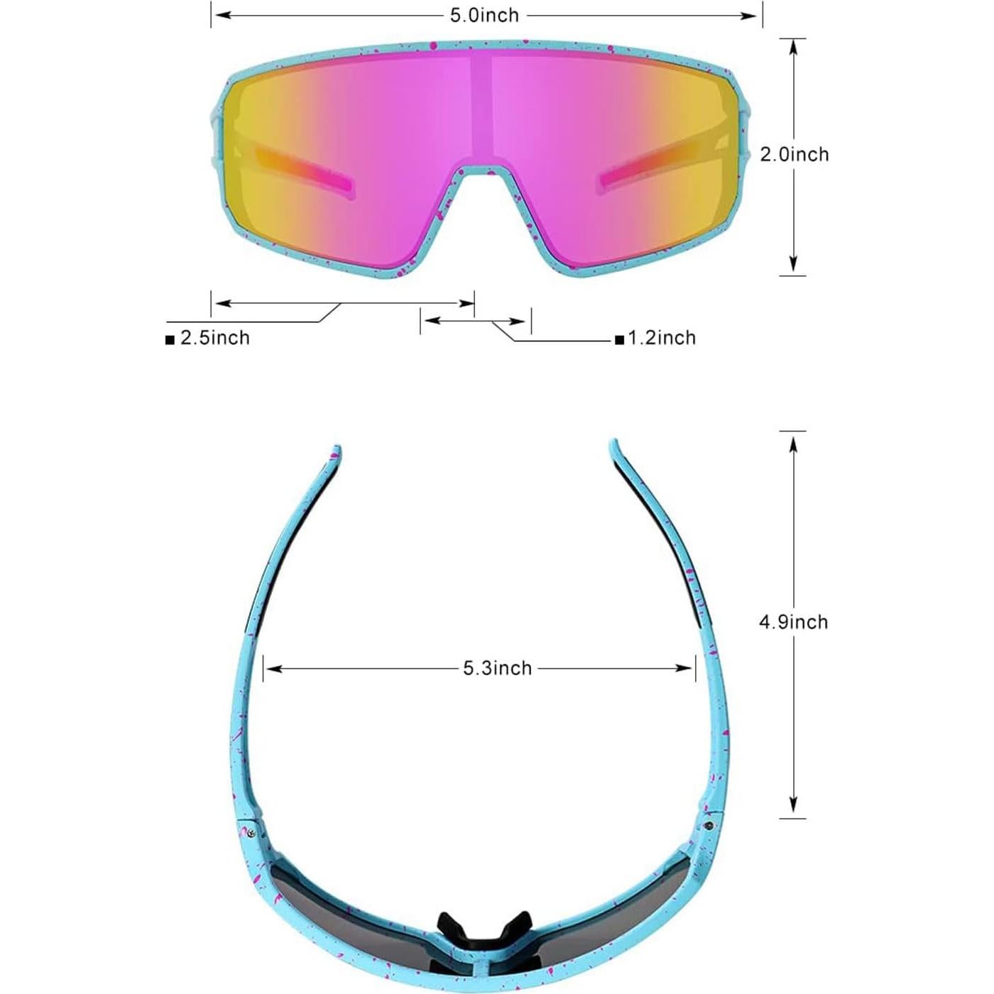 Gafas de Ciclismo SPOSUNE Polarizadas UV400 Unisex