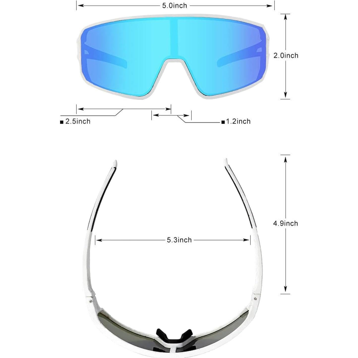 Gafas de Ciclismo SPOSUNE Polarizadas UV400 Unisex