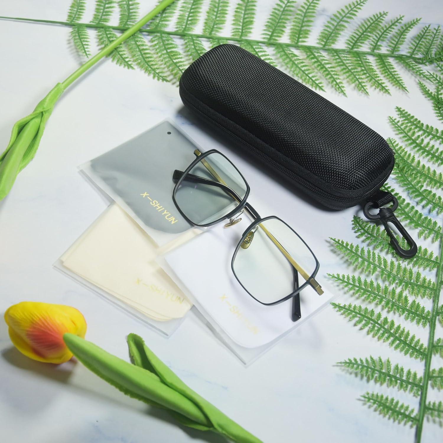 Estuches para Gafas Semi-Rígidos Unisex - Paquete de 3